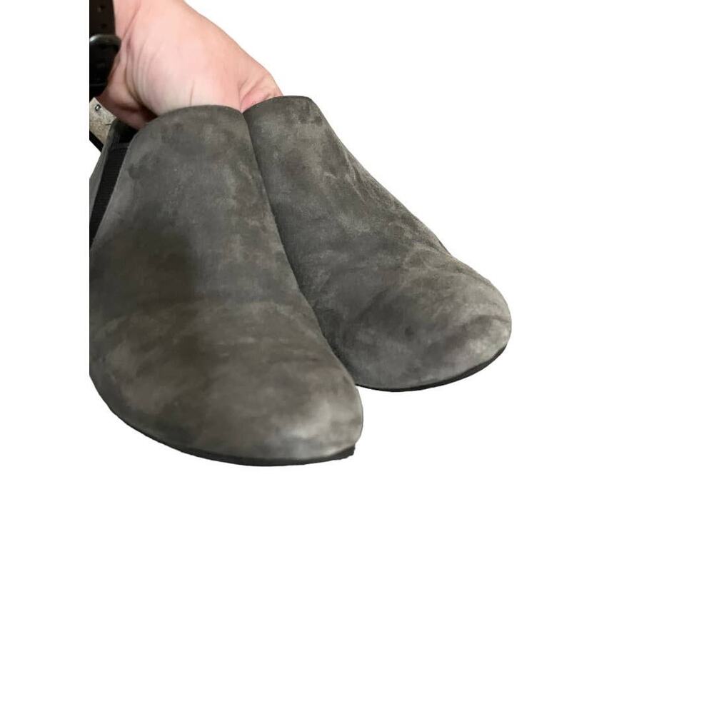 Vionic Womens Stanton Suede Wedge Booties Slate Gray Size 8 - Picture 6 of 9